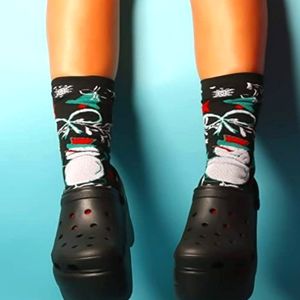 Cape Robbin Croc Women's Wedge Foam Cutout Platform Mule Clogs